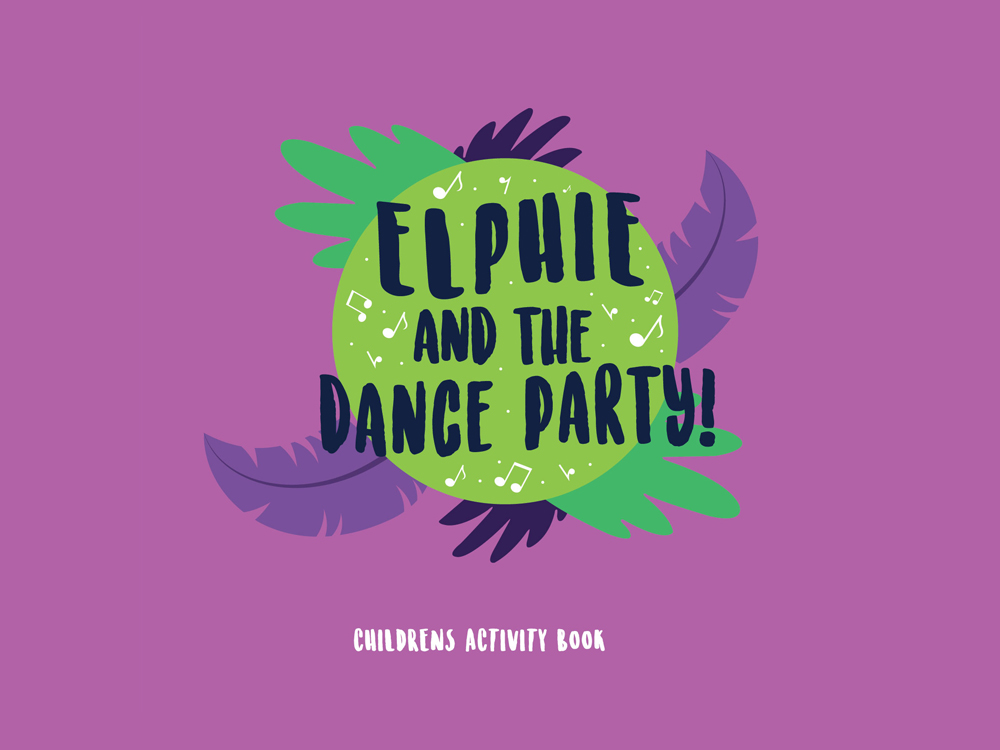 Elphie Dance Party Activity Book